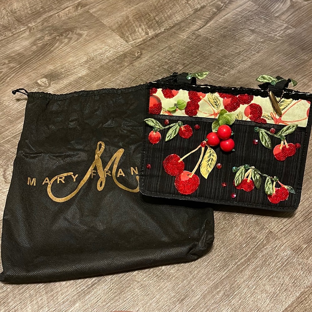Mary Frances Cherry Purse